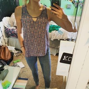 Summer patterned Nordstrom tank